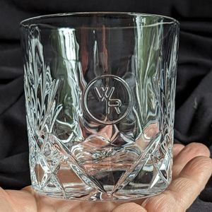 Woodford Reserve Glass Glencairn Crystal Bourbon Lowball 8oz glass